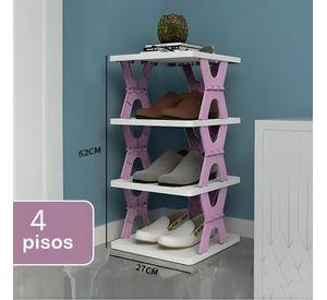 Organizador De Armario Zapatero Plegable 4 Niveles