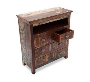 Rack Mangalore hecho de madera reciclada