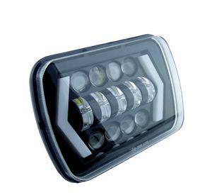 FOCO DELANTERO RECTANGULAR H-4 DUO COLOR 12/24V MEDIDA: 6 X 7 PULG X 1 PCS