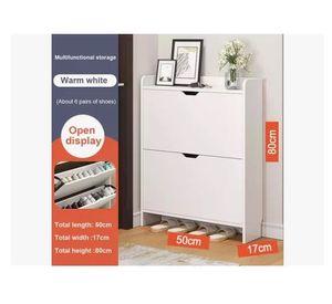 Zapatero Mueble Cajonera Organizador Para Zapatos 2 Niveles
