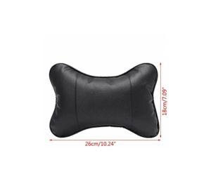 Cojín Cervical Auto Almohada Apoyacabeza Cuero