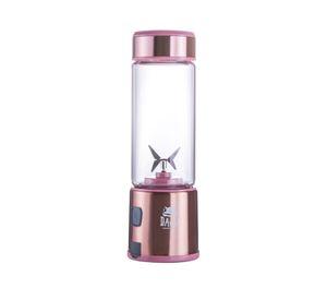 Licuadora Personal Portátil Davoli S-Pow Vaso de Vidrio Rosada