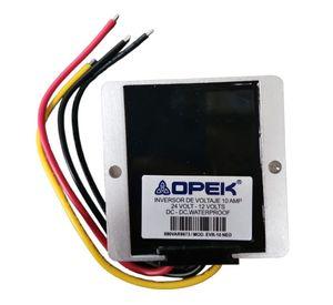 INVERSOR DE VOLTAJE 10AMP 24-12V. EVR-10 OPEK
