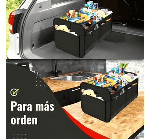 Organizador De Maletero Para Auto Plegable Caja Multius #066
