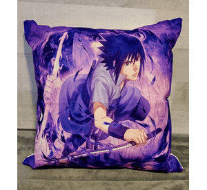 Cojín Felpa 45x45 cm Sasuke Uchiha Extra Suave