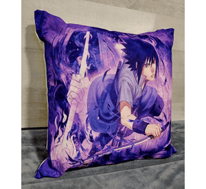 Cojín Felpa 45x45 cm Sasuke Uchiha Extra Suave