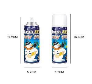 Set de 5 Spray de Nieve Artificial Lanza Espuma en Aerosol