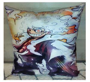 Cojín Felpa 45x45 cm Extra Suave De Luffy Gear Five Nika
