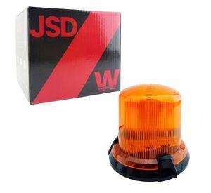Baliza LED Imán 90 LED Giro 12-24V Amb/Az