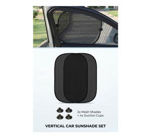 Parasol Auto Malla Protector Solar Ventana Lateral 44x36