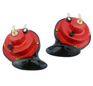 BOCINA PARA AUTO ROJA CARACOL GMP SIN RELAY EL PAR