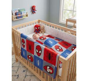 Manta Polar Infantil 115x130 cm Suave y Ligera Spiderman