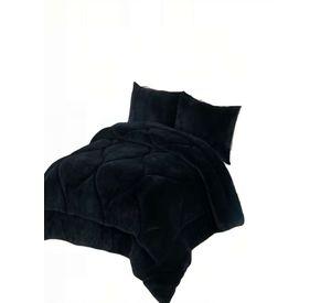 PLUMON CHIPORRO DE INVIERNO PREMIUM 2 PLAZA  COLOR NEGRO 2