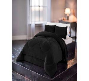PLUMON INVIERNO SOFT 2 PLAZA 230CM X 250CM COLOR NEGRO