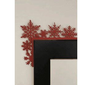Decoración para el marco de la puerta de Navidad