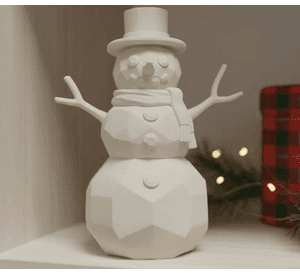 Adorno - Muñeco de Nieve Navideño