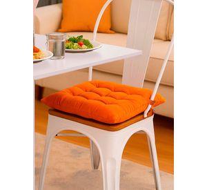 Cojín para Silla Naranja 40x40 cm