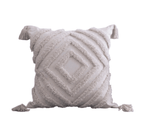 Cojín textura beige 45x45 cms