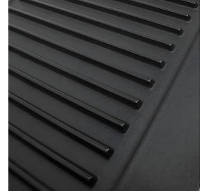 PLANCHA REVERSIBLE HIERRO AZUL 50x23.5x1.6 cm
