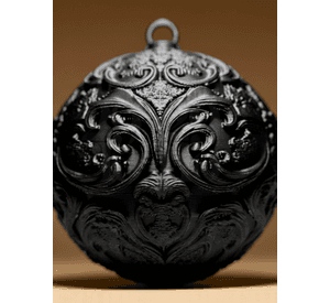 Esfera Decorativa - Elegante Navidad