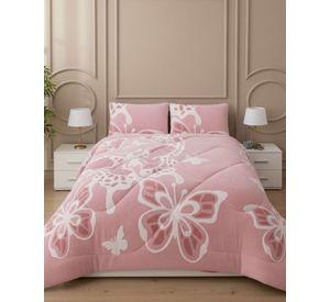Cubrecama Chiporro Diseño Mariposa Suave y Abrigador King A44