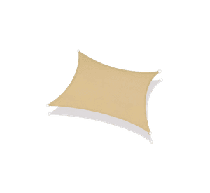Malla Sombreadora Toldo Vela Rectangular 6x5 Hdpe Beige