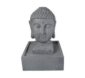 Fuente agua Cabeza buda 50x50x76 cm