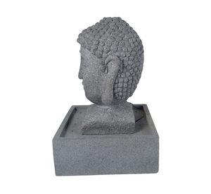 Fuente agua Cabeza buda 50x50x76 cm