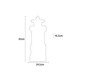 Fuente agua Pagodas LED 24.5x16.5x42 cm