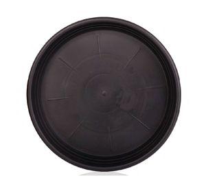 Plato maceta negro 42 cm