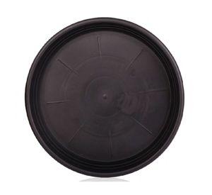 Plato maceta negro 28 cm