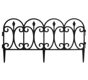 Cerca decorativa 4 piezas