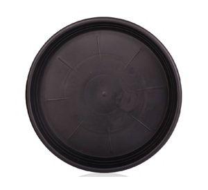 Plato maceta negro 37 cm