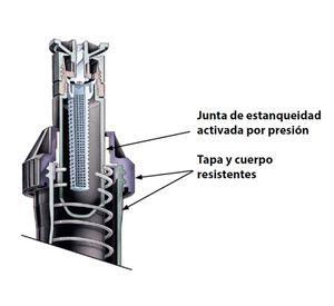 Difusor con Boquilla Reg. Base 4"  C/boq 15 VAN  Rain Bird.