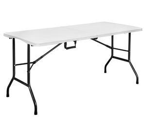 Mesa plegable rectangular 152x68x74 cm