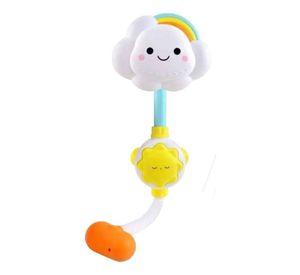 CABEZAL DE DUCHA FORMA DE NUBE BAÑO DIVERTIDO BEBE LAU