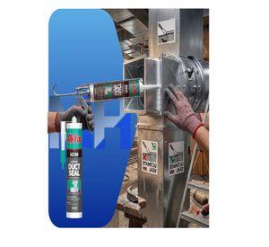 Sellador Acr lico Akfix Ac590 Para Ductos Pack 12 Unidades