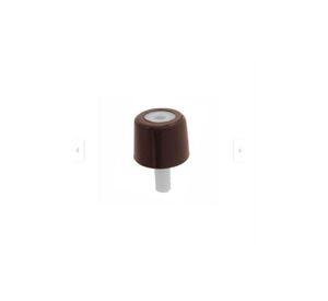 Tope de Puerta PVC Cónico 30mm Café DVP