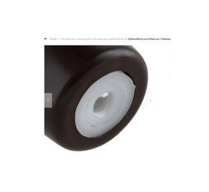 Tope de Puerta PVC Cónico 30mm Café DVP