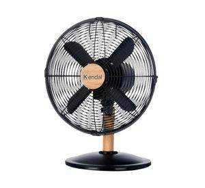 Ventilador De Mesa 12 Pulgadas Kendal Kzf-1214d Metal Madera