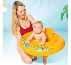Flotador Inflable Circular Para Bebé Intex My Baby Float 70cm