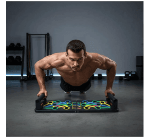 Tabla push up board con sistema codificado por colores