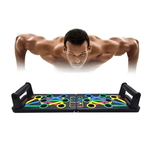 Tabla push up board con sistema codificado por colores