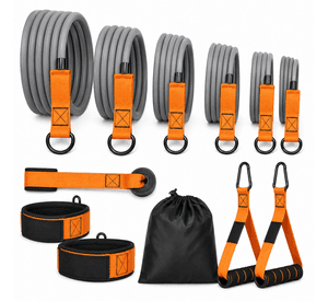Kit Bandas Resistencia 6 Niveles hasta 300 lbs con Accesorios