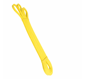 Banda Elástica de Resistencia Amarilla 20lb Fitness J.E.C