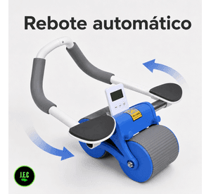 Rueda Abdominal Doble ZR-818 con Soporte para Codos