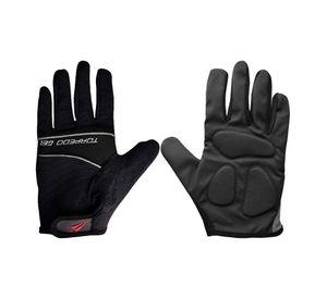 Guante Torpedo Ciclista Gel Largo Negro
