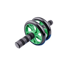 Rodillo Abdominal Doble Rueda + alfombra
