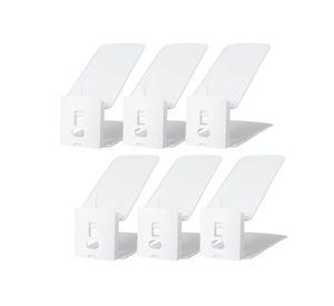 Set 6 Organizadores Ajustables Para Zapatos