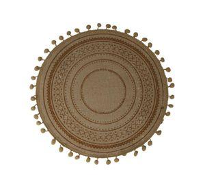 Individual De Mesa Yute Chocolate